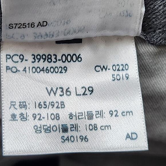 Dockers Pants Mens 36x29 Black Workday Khaki Classic Fit Smart 360 Flex Chino - Picture 16 of 16